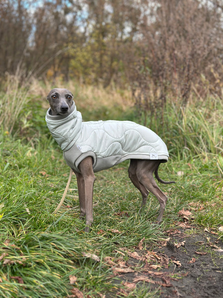 Sage puffer jacket