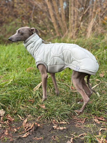 Sage puffer jacket