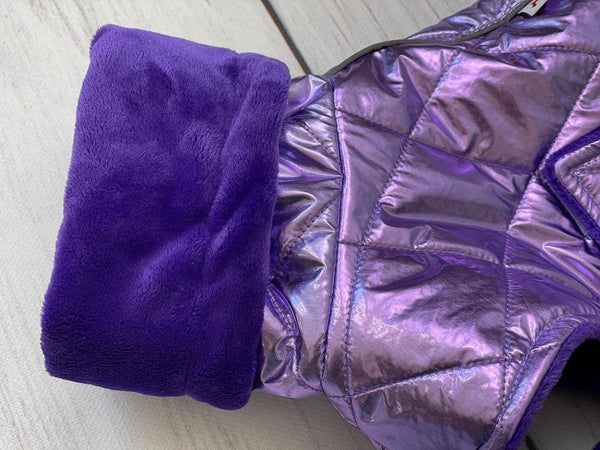 Purple pearl coat